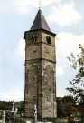 Vieille tour (XIe siècle), vestige de l'ancienne église