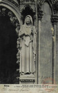 Metz : La Statue du prophète Daniel au nouveau portail de la cathédrale = Statue am neueun Hauptportal des Doms
