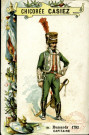 Hussards 1793. Capitaine.