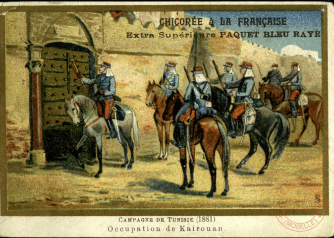 Campagne de Tunisie (1881). Occupation de Kairouan.