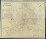 « THIONVILLE. PLAN GENERAL » / dressé par le Service municipal d'urbanisme.- Reproduction d'un plan de 1964.
