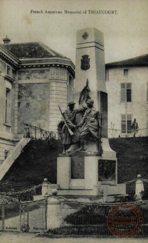 French American Memorial of THIAUCOURT.