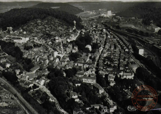 Longwy (M.-et-Moselle) - Vue générale vers Herserange