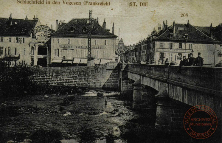 Schlachtfeld in den Vogesen (Frankreich) ST-DIE