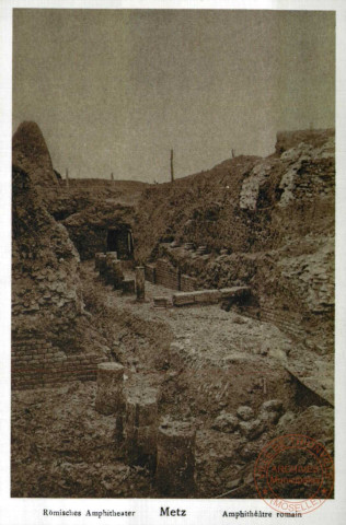 Römisches Amphitheater - Metz - Amphithéâtre Romain - Centenaire de la Société d'Histoire et d'Archéologie de la Lorraine 1888-1988