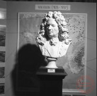 Exposition sur les fortifications à Thionville en 1970 par Georges Martig - Buste de Vauban