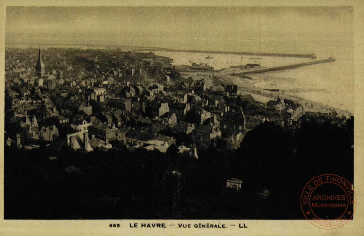 LE HAVRE . Vue Générale