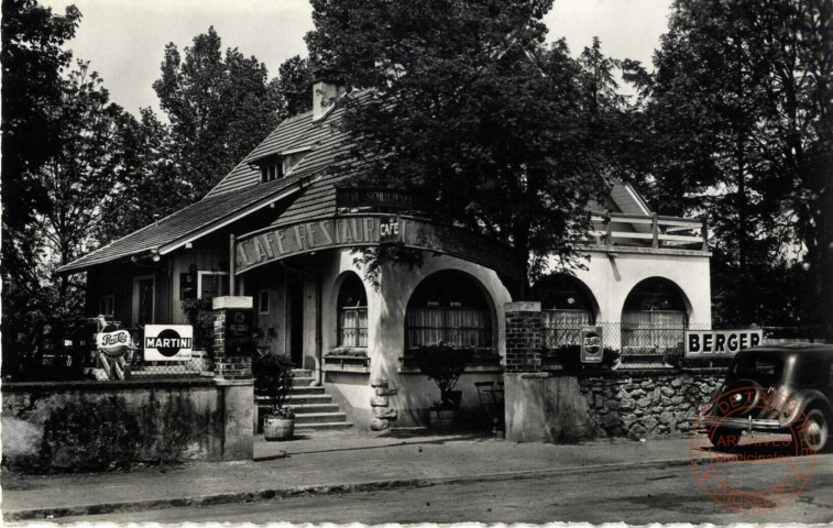 Chateau-Salins (Moselle) - Café-Restaurant 'Chalet de la Gare'