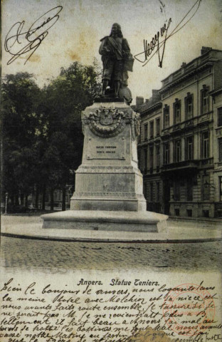 Anvers. Statue Teniers.