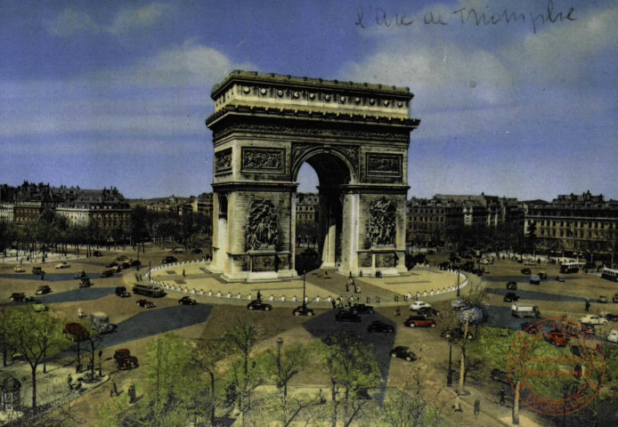 PARIS - L'Arc de Triomphe