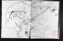 Exposition sur les fortifications à Thionville en 1970 par Georges Martig - Plan de Thionville et ses alentours au début du XXe