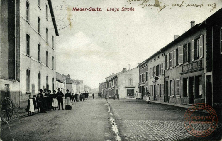 Nieder-Jeutz. - Lange Strasse