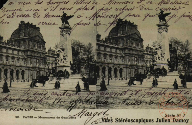 PARIS - Monument de Gambetta