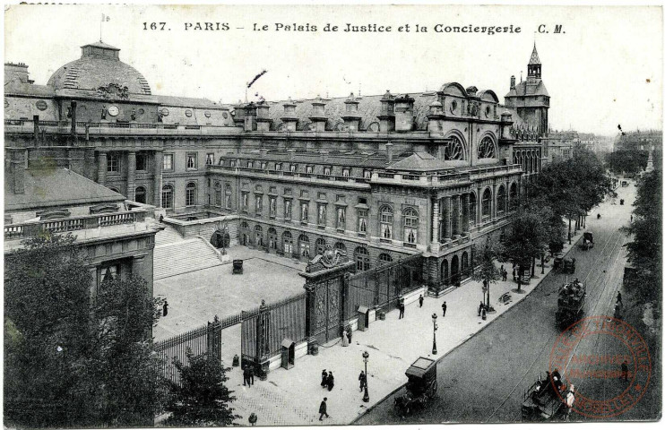 Paris - Le Palais de Justice et la Conciergerie