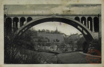 Luxembourg Pont Adolphe.