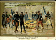 Reddition de Metz (28 octobre 1870). L'armée brulant ses drapeaux