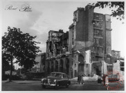 Bâtiment en ruines, Varsovie 1953