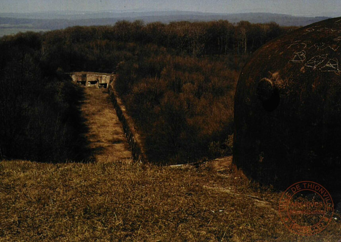 Veckring (France) - Ligne Maginot - Le fossé antichars