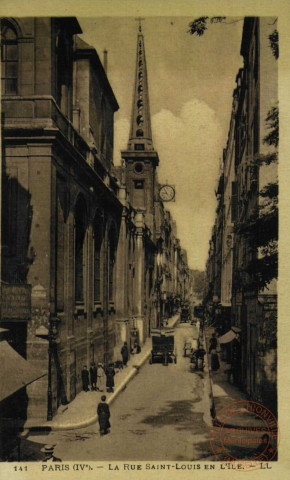 PARIS- La Rue Saint-Louis e L'Ile