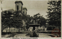 Thionville - Le Square et l'Eglise Catholique