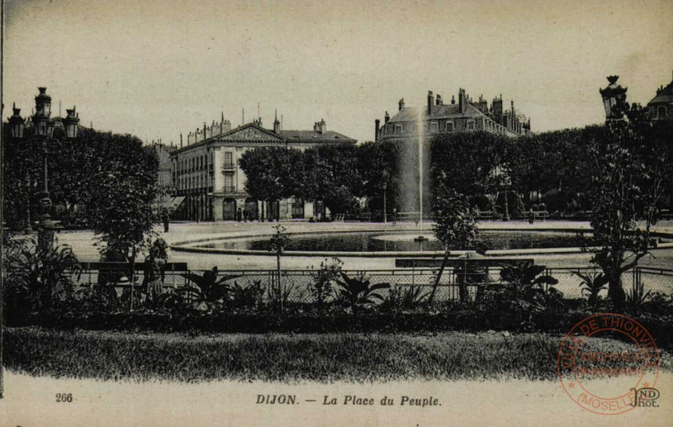 DIJON. La Place du Peuple