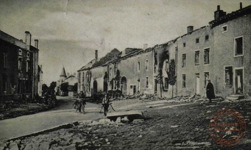 [Audun-le-Roman - Ruines Guerre de 1914-1918]