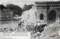Diedenhofen = Thionville : Das Schleifen der Festung beim Luxembourg Thor = Démantélement de la Forteresse près de la porte de Luxembourg