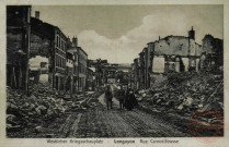 Westlicher Kriegsschauplatz - Longuyon - Rue Carnot-Strasse