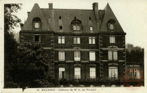 Hayange - Château de Mr. G. de WENDEL