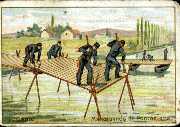 manoeuvres de pontonniers
