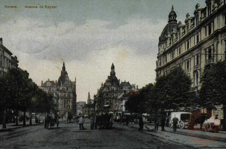 Anvers. Avenue de Keyzer.