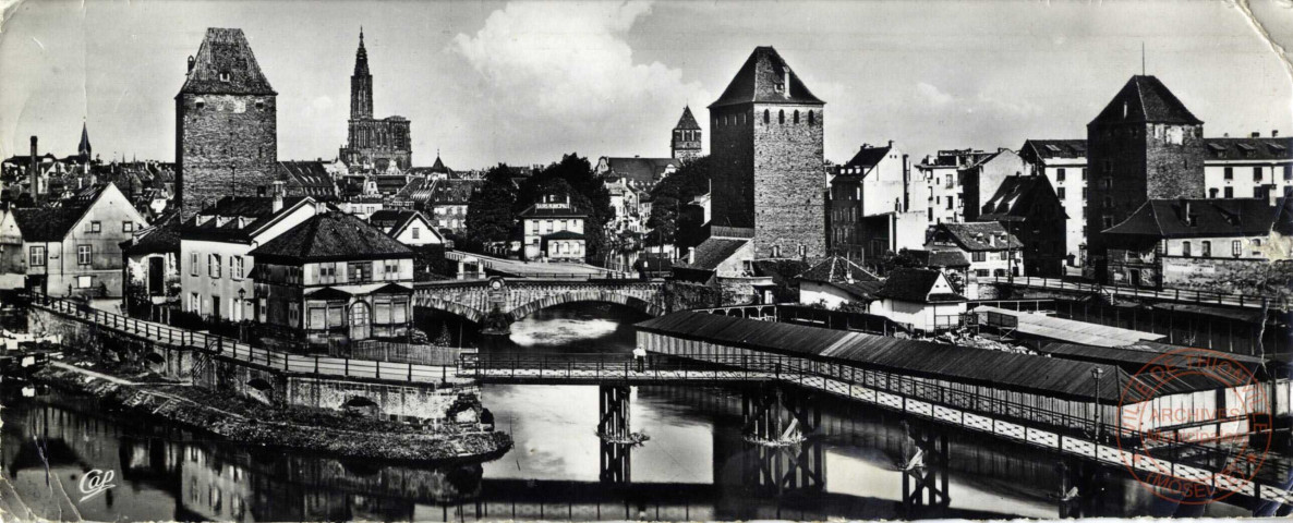 Strasbourg - Les Vieilles Tours aux Ponts Couverts