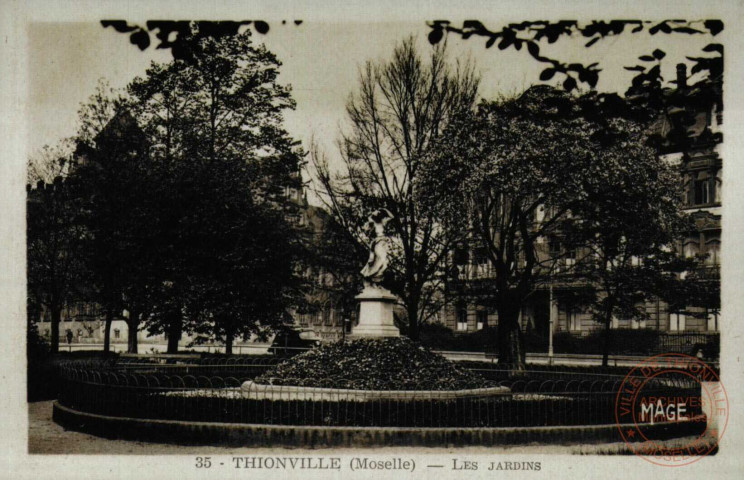 Thionville (Moselle) - Les jardins