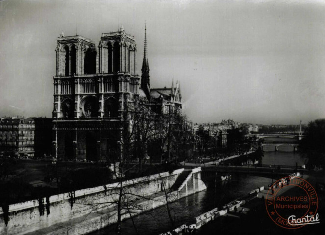 PARIS - Vue sur Notre-Dame et les Bouquinistes