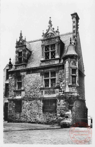 Le Mans - Rue des Chanoines - Maison Renaissance (vers 1520-1530) - Restaurée au XIXe siècle