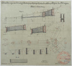 ABRECHNUNGSZEICHNUNG F.D. TROCKENLEGUNGN. ABGLEICHG. D. RUTSCHG. A. FUSSE D. S.O.-HANG. D. BEFEST. BEI ILLINGEN. BLATT 1. SÜDOSTHANG