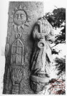 Bildstock de Bohler, route d'Usselkirch à Breistroff-la-Grande. Croix monumentale de 5m de hauteur datée 1715