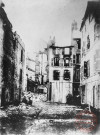 [Thionville après le bombardement - Cour du Mersch]