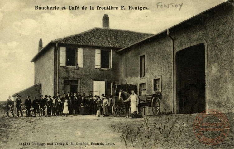 Boucherie et Café de la frontière F. Hentges