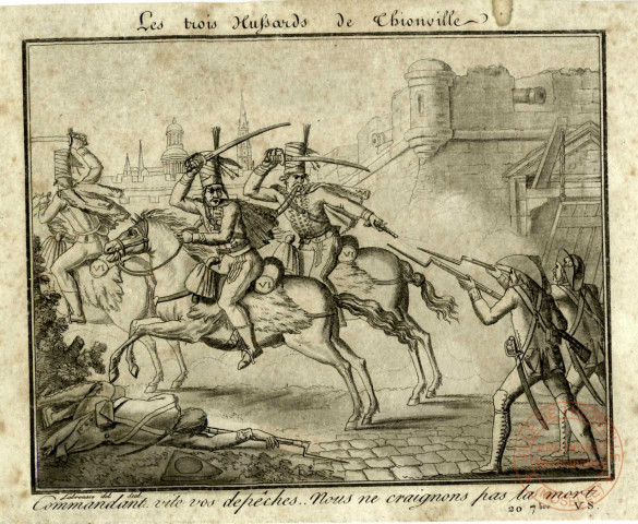 Les trois hussards de Thionville