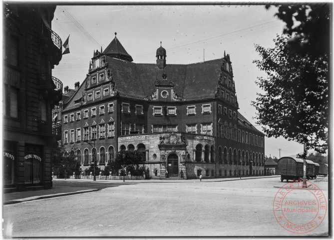 Bâtiment des Postes et Télégraphes de Thionville, rue Maréchal Joffre