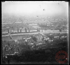 Lyon en mai 1903 - Vue générale depuis la colline de Fourvière