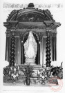 Chapelle Saint-Pierre de Semming (commune de Rodemack), 4 rue des Calvaires. Autel latéral XVIIIe