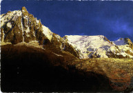 Chamonix-MT-Blanc (HT-Savoie) - Coucher de soleil sur l'Aiguille du Midi