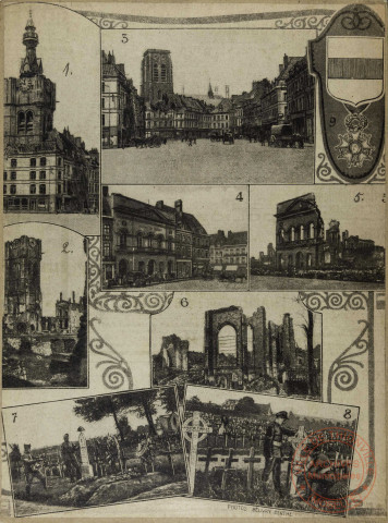 [La ville de Béthune décorée de la Légion d'honneur 1920]