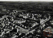 Thionville (Moselle) - Vue aérienne - Avenue Clémenceau et Place Victor Hugo