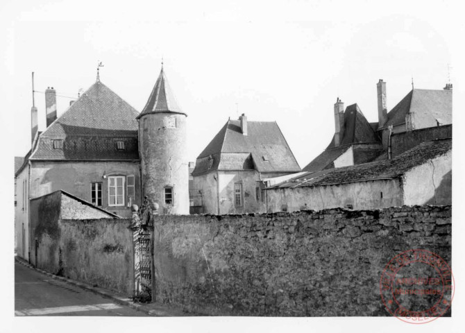 43 rue des Châteaux à Rodemack, depuis la rue Victor Hugo