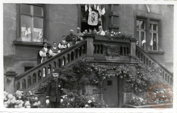 ordinations de René BERGANTZ, Nicolas CHARPENTIER, Georges KOHLER le 24 juillet 1939 à Algrange par monseigneur HEINTZ