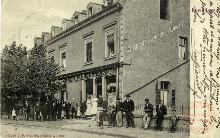 Kneuttingen - Gasthaus zum 'goldnen Löwen'