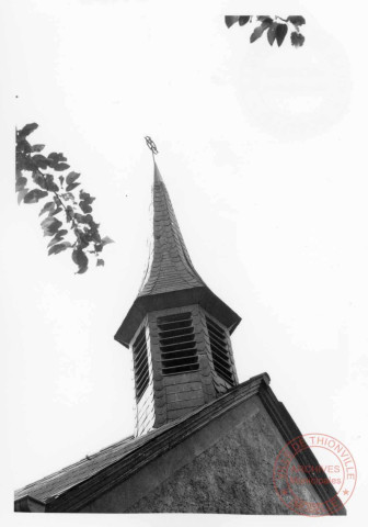 Clocher de la chapelle Saint-Willibrord de Halling (commune de Puttelange-lès-Thionville)